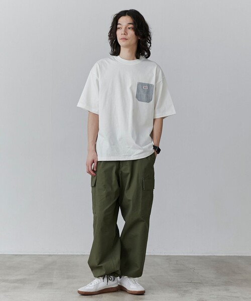 SMITH'S(スミス)の「SMITH’S(スミス)別注ワークポケットTシャツ(Tシャツ/カットソー・メンズ・ブラック/ホワイト/ダークグレー/ロイヤルブルー・S/M/L/XL)」の12枚目の写真