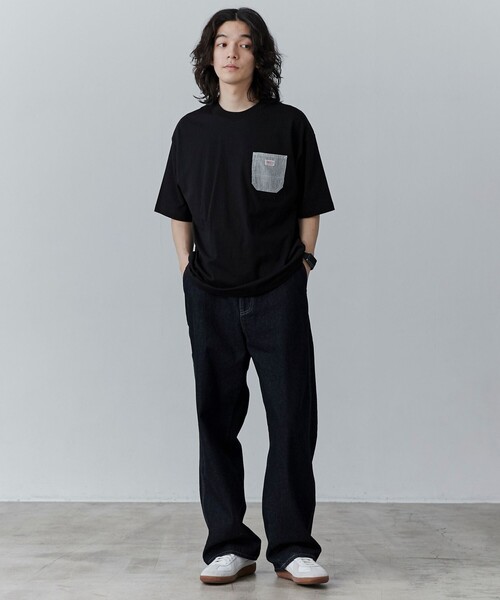 SMITH'S(スミス)の「SMITH’S(スミス)別注ワークポケットTシャツ(Tシャツ/カットソー・メンズ・ブラック/ホワイト/ダークグレー/ロイヤルブルー・S/M/L/XL)」の15枚目の写真