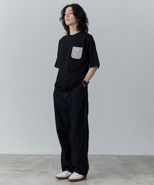 SMITH'S(スミス)の「SMITH’S(スミス)別注ワークポケットTシャツ(Tシャツ/カットソー・メンズ・ブラック/ホワイト/ダークグレー/ロイヤルブルー・S/M/L/XL)」の17枚目の写真