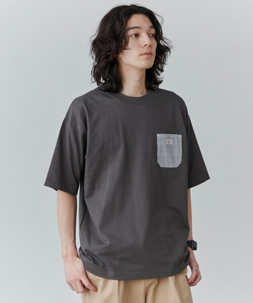 SMITH'S(スミス)の「SMITH’S(スミス)別注ワークポケットTシャツ(Tシャツ/カットソー・メンズ・ブラック/ホワイト/ダークグレー/ロイヤルブルー・S/M/L/XL)」の19枚目の写真