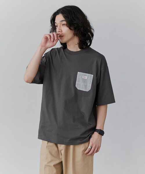 SMITH'S(スミス)の「SMITH’S(スミス)別注ワークポケットTシャツ(Tシャツ/カットソー・メンズ・ブラック/ホワイト/ダークグレー/ロイヤルブルー・S/M/L/XL)」の21枚目の写真