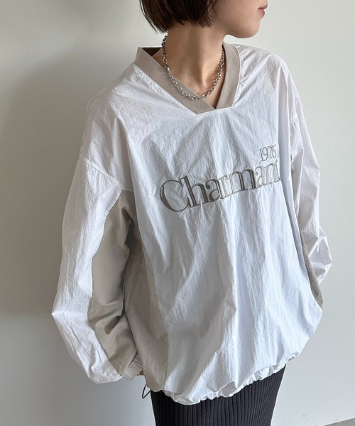 apres jour mignon（アプレジュールミニョン）の「ナイロンプルオーバー【ZOZOTOWN限定アイテム】（その他トップス・レディース・オフホワイト/グレー/ネイビー/グリーン/ブラック・X-LARGE/フリー）」の15枚目の写真