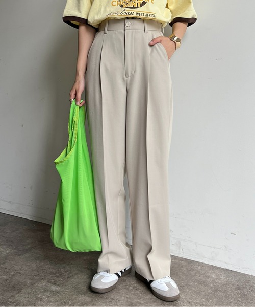 CPCM(シーピーシーエム)の「TRスラックスパンツ(スラックス・メンズ・ネイビー/ブラック/アイボリー/グレー・LARGE/MEDIUM/SMALL)」の5枚目の写真