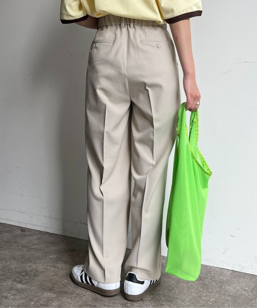 CPCM(シーピーシーエム)の「TRスラックスパンツ(スラックス・メンズ・ネイビー/ブラック/アイボリー/グレー・LARGE/MEDIUM/SMALL)」の7枚目の写真