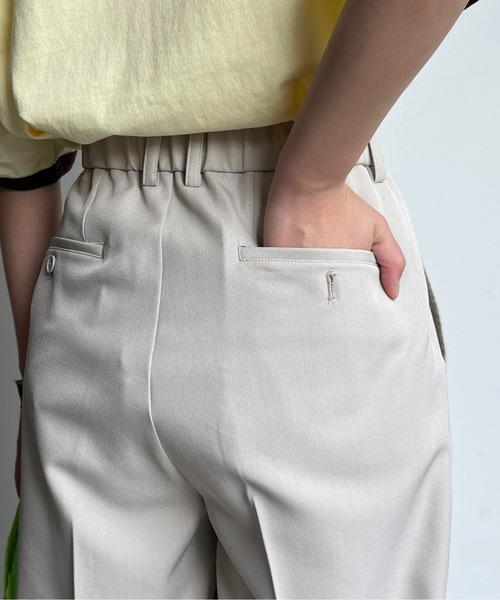 CPCM(シーピーシーエム)の「TRスラックスパンツ(スラックス・メンズ・ネイビー/ブラック/アイボリー/グレー・LARGE/MEDIUM/SMALL)」の12枚目の写真