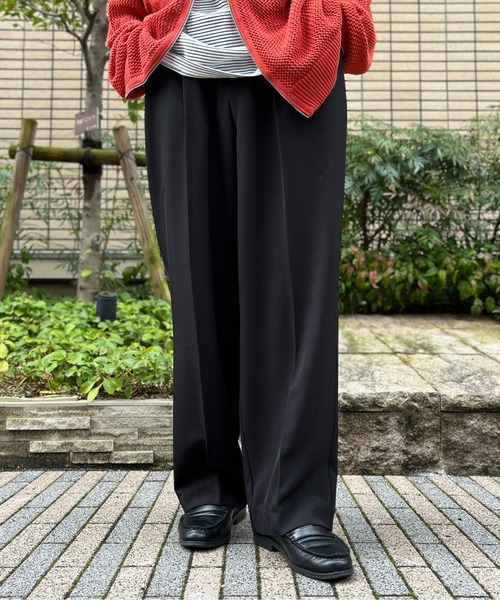 CPCM(シーピーシーエム)の「TRスラックスパンツ(スラックス・メンズ・ネイビー/ブラック/アイボリー/グレー・LARGE/MEDIUM/SMALL)」の13枚目の写真