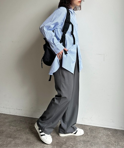 CPCM(シーピーシーエム)の「TRスラックスパンツ(スラックス・メンズ・ネイビー/ブラック/アイボリー/グレー・LARGE/MEDIUM/SMALL)」の20枚目の写真