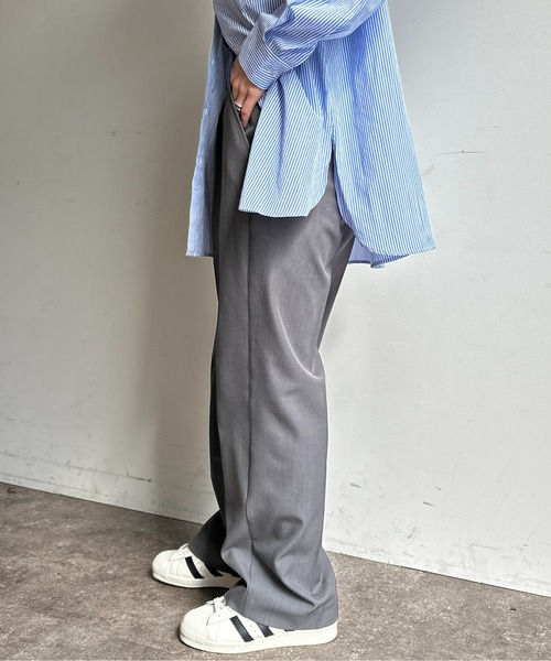 CPCM(シーピーシーエム)の「TRスラックスパンツ(スラックス・メンズ・ネイビー/ブラック/アイボリー/グレー・LARGE/MEDIUM/SMALL)」の18枚目の写真