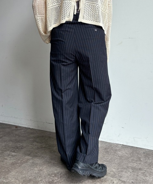 CPCM(シーピーシーエム)の「TRスラックスパンツ(スラックス・メンズ・ネイビー/ブラック/アイボリー/グレー・LARGE/MEDIUM/SMALL)」の22枚目の写真