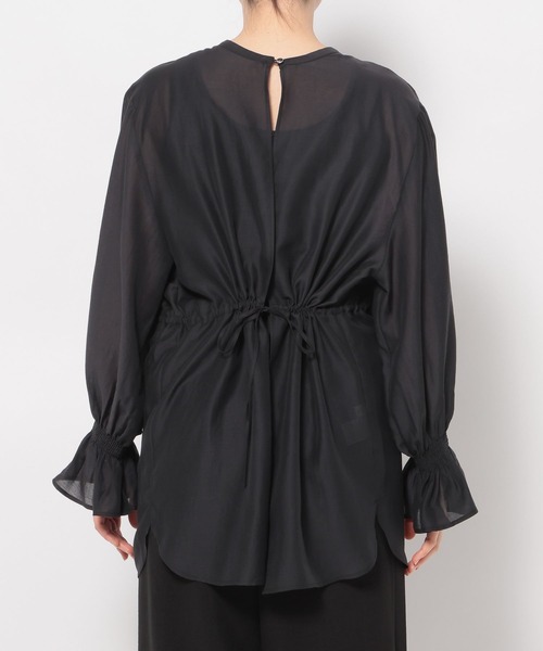 LEPSIM(レプシィム)の「2P*2WAYデザインブラウス 987197(シャツ/ブラウス・レディース・ラベンダー/ライトブラウン/ブラック/オフホワイト・FREE)」の16枚目の写真