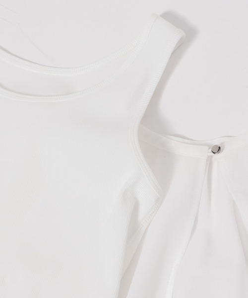 LEPSIM(レプシィム)の「2P*2WAYデザインブラウス 987197(シャツ/ブラウス・レディース・ラベンダー/ライトブラウン/ブラック/オフホワイト・FREE)」の13枚目の写真