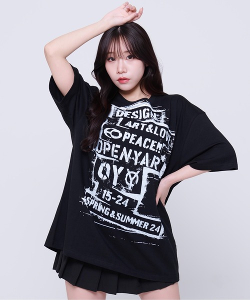 『OY/オーワイ』 BOX STAMP T/スタンプ Tシャツ（Tシャツ/カットソー）｜OY（オーワイ）
