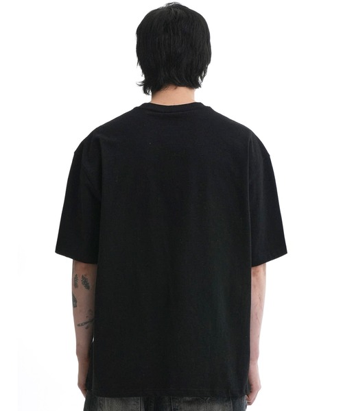 OY/オーワイ』 BOX STAMP T/スタンプ Tシャツ OY│A'GEM/9×.KOM