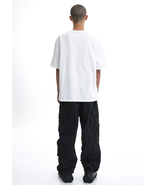 ★OY★GLOSS STITCH TEE - WHITE★正規品/韓国直送料込/人気 OY/オーワイ』 OPYD HALF ZIPPER T/ハーフジップ Tシャツ OY│A