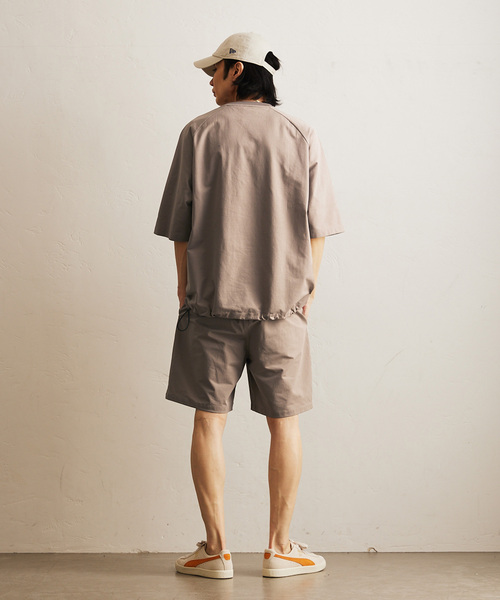 417 EDIFICE(フォーワンセブンエディフィス)の「UVカット・吸水速乾・防シワ PERFECTECH メッシュTシャツ(Tシャツ/カットソー・メンズ・ベージュ/ブラック・SMALL/MEDIUM/LARGE)」の12枚目の写真