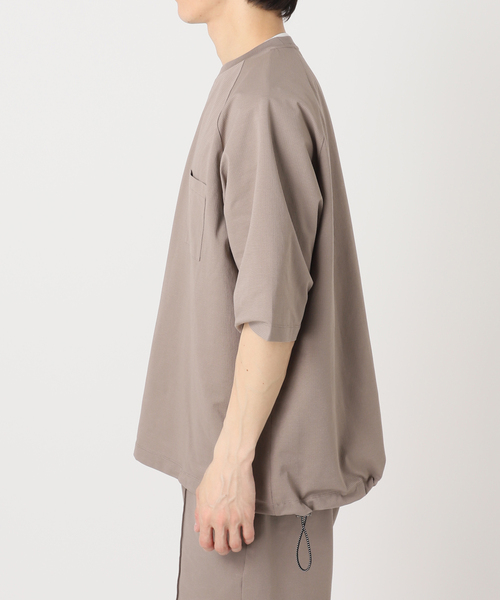 417 EDIFICE(フォーワンセブンエディフィス)の「UVカット・吸水速乾・防シワ PERFECTECH メッシュTシャツ(Tシャツ/カットソー・メンズ・ベージュ/ブラック・SMALL/MEDIUM/LARGE)」の20枚目の写真