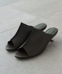 GALLEST | メタリックヒールミュール(サンダル)