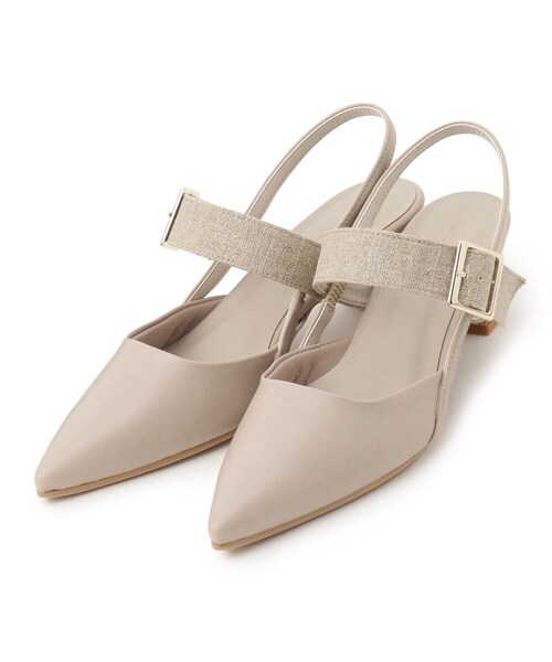 ESPERANZA(エスペランサ)の「スリングバックミュールパンプス 24SS(パンプス・レディース・ベージュ系8/ブラック系8/アイボリー系8・S/M/L/LL)」の14枚目の写真