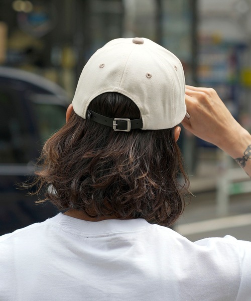 THRASHER（スラッシャー）の「The New Religion Worldwide 6P DAD CAPS/スラッシャーユニセックスデザインペールトーンデザイン6パネルキャップ（キャップ・メンズ・ホワイト×グレー/アイボリー/ベージュ・FREE）」の6枚目の写真