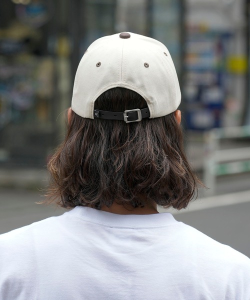 THRASHER（スラッシャー）の「The New Religion Worldwide 6P DAD CAPS/スラッシャーユニセックスデザインペールトーンデザイン6パネルキャップ（キャップ・メンズ・ホワイト×グレー/アイボリー/ベージュ・FREE）」の9枚目の写真