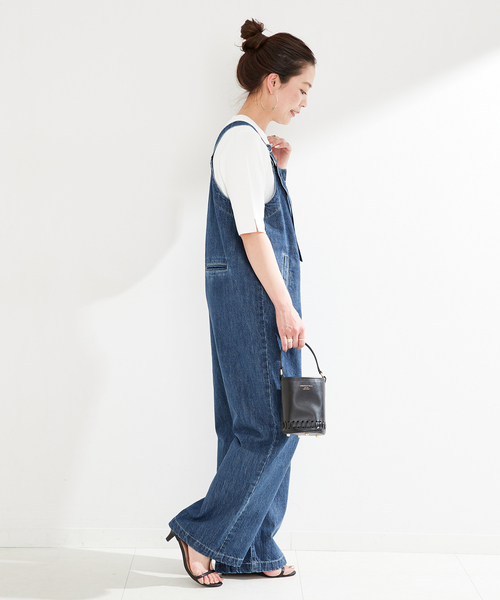 WEB限定】デニムオーバーオール（デニムパンツ）｜B.C STOCK（ベーセー