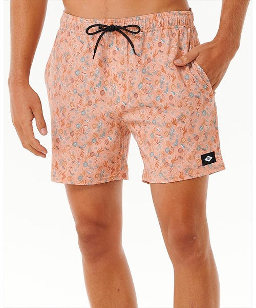 rip curl(リップカール)の「【RIPCURL(リップカール)】M PARTY PACK VOLLEY/水陸両用ウエストゴムストレッチ素材撥水機能付き総柄プリントスイムボードショーツ(水着)(水着・メンズ・マルチ/オレンジ系その他/パープル系その他・MEDIUM/SMALL/LARGE/X-LARGE)」の9枚目の写真