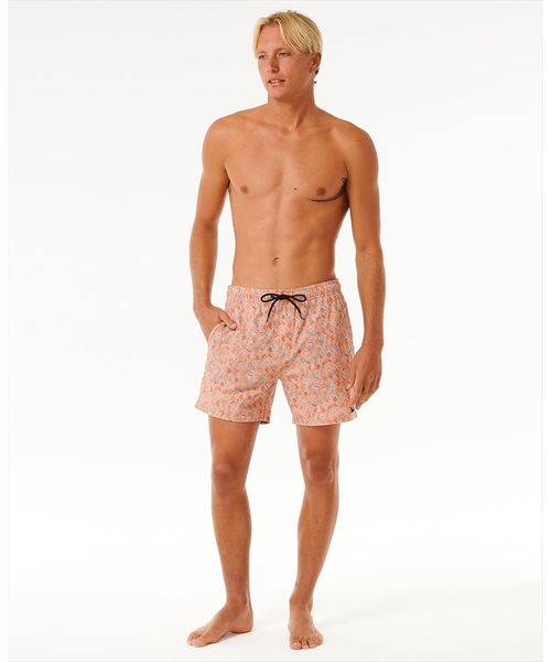 rip curl(リップカール)の「【RIPCURL(リップカール)】M PARTY PACK VOLLEY/水陸両用ウエストゴムストレッチ素材撥水機能付き総柄プリントスイムボードショーツ(水着)(水着・メンズ・マルチ/オレンジ系その他/パープル系その他・MEDIUM/SMALL/LARGE/X-LARGE)」の11枚目の写真