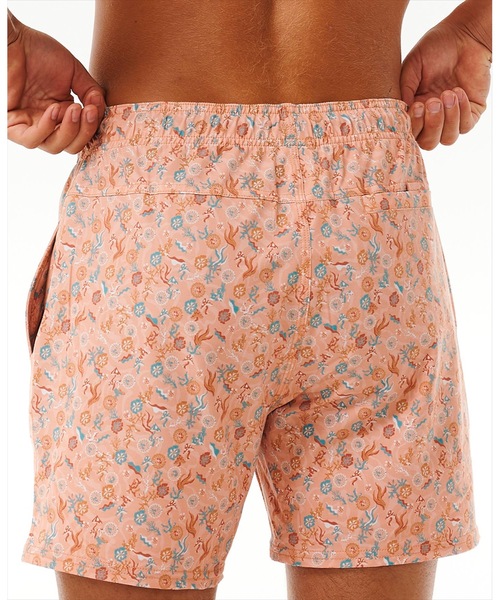 rip curl(リップカール)の「【RIPCURL(リップカール)】M PARTY PACK VOLLEY/水陸両用ウエストゴムストレッチ素材撥水機能付き総柄プリントスイムボードショーツ(水着)(水着・メンズ・マルチ/オレンジ系その他/パープル系その他・MEDIUM/SMALL/LARGE/X-LARGE)」の12枚目の写真