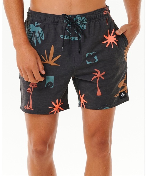 rip curl(リップカール)の「【RIPCURL(リップカール)】M PARTY PACK VOLLEY/水陸両用ウエストゴムストレッチ素材撥水機能付き総柄プリントスイムボードショーツ(水着)(水着・メンズ・マルチ/オレンジ系その他/パープル系その他・MEDIUM/SMALL/LARGE/X-LARGE)」の14枚目の写真