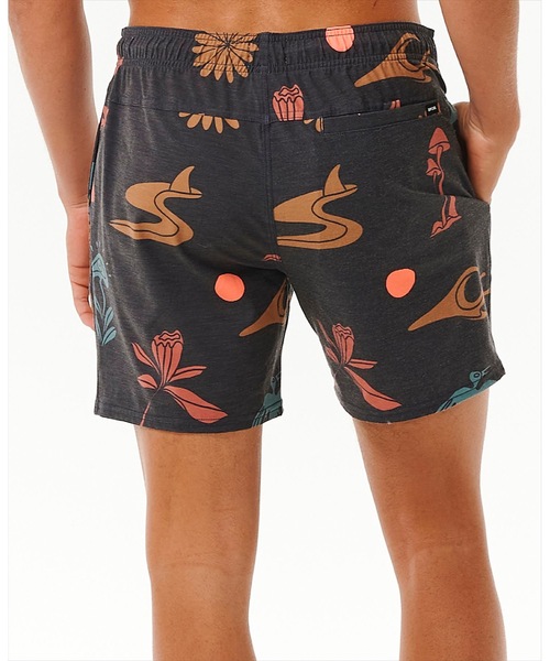 rip curl(リップカール)の「【RIPCURL(リップカール)】M PARTY PACK VOLLEY/水陸両用ウエストゴムストレッチ素材撥水機能付き総柄プリントスイムボードショーツ(水着)(水着・メンズ・マルチ/オレンジ系その他/パープル系その他・MEDIUM/SMALL/LARGE/X-LARGE)」の15枚目の写真