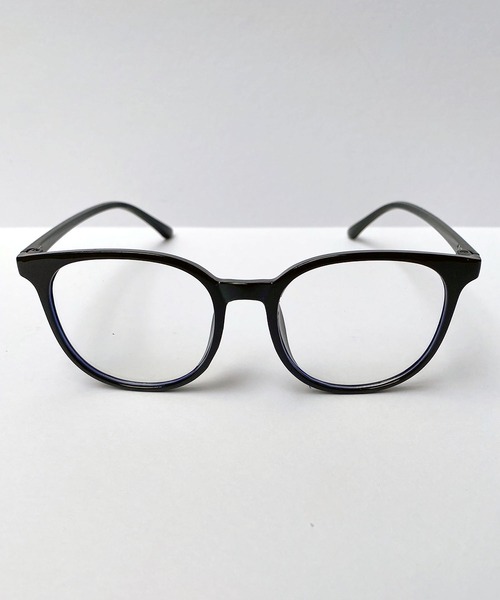 Port(ポート)の「ウェリントンタイプ クリアレンズ 【 伊達眼鏡 】(メガネ・メンズ・ブラウン/ブラック/ライトグレー・FREE)」の5枚目の写真