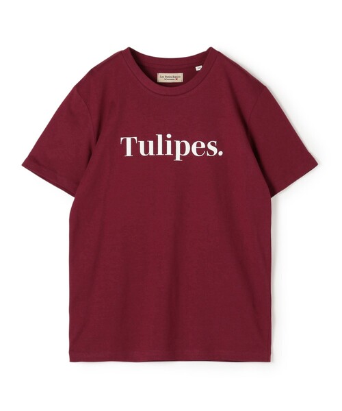 Les petits basics(ルベーシック)の「Les Petits Basics Tulipes. Tシャツ(Tシャツ/カットソー・レディース・レッド系その他・XS)」の1枚目の写真