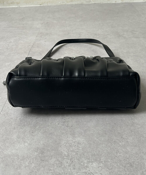 Thevon（ゼボン）の「3WAYギャザーバッグ（ショルダーバッグ・レディース・ブラック/ブラウン・FREE）」の16枚目の写真