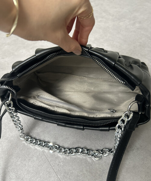 Thevon（ゼボン）の「3WAYギャザーバッグ（ショルダーバッグ・レディース・ブラック/ブラウン・FREE）」の13枚目の写真