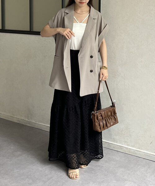 Thevon（ゼボン）の「3WAYギャザーバッグ（ショルダーバッグ・レディース・ブラック/ブラウン・FREE）」の10枚目の写真