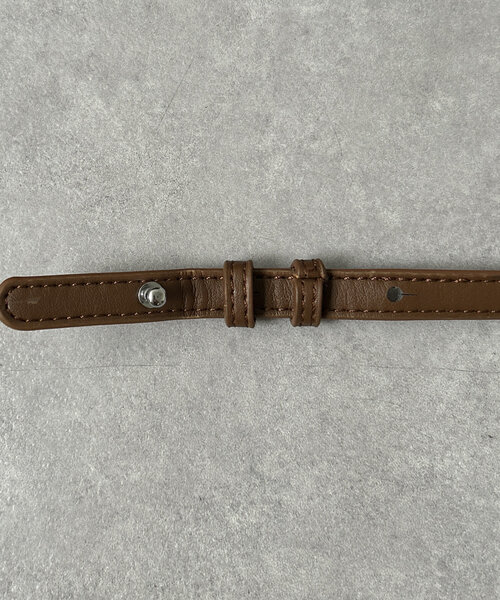 Thevon（ゼボン）の「3WAYギャザーバッグ（ショルダーバッグ・レディース・ブラック/ブラウン・FREE）」の6枚目の写真