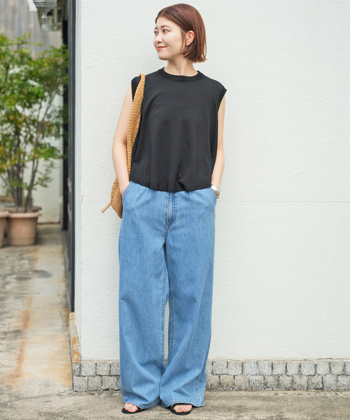 「Spick & Span」 長袖ニット FREE ブルー レディース Spick＆Span 「Spick & Span」 長袖ニット FREE ブルー