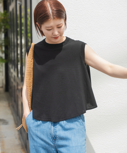 Spick＆Span ケーブルノースリーブニット Spick & Span - Spick & Span ケーブルノースリーブプルオーバー