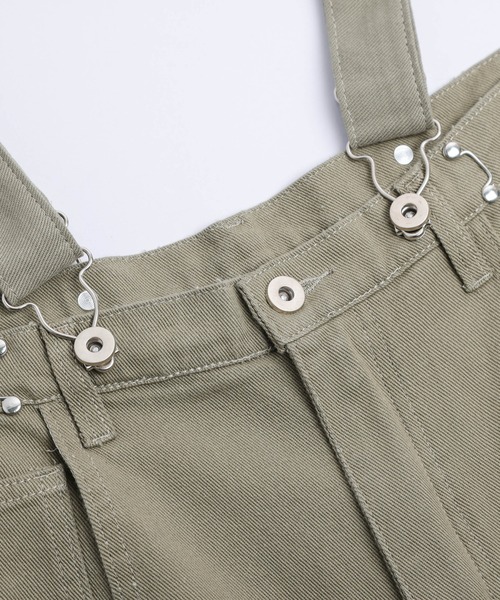 La-gemme(ラジェム)の「オーバシルエットサロペット(サロペット/オーバーオール・レディース・ブラック/カーキ/ナチュラル/ホワイト・フリー)」の20枚目の写真