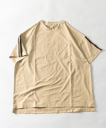 NYLAUS（ナイラス）の「吸汗速乾 ストレッチ 無地/袖ライン ビッグシルエット ショートスリーブ ポケットTシャツ 半袖Tシャツ（Tシャツ/カットソー・メンズ）」