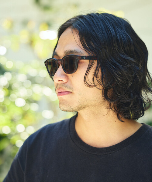 IZIPIZI（イジピジ）の「IZIPIZI/イジピジ #C / UVカット サングラス（サングラス・メンズ・ブラック/ブラウン・ONE SIZE）」の9枚目の写真