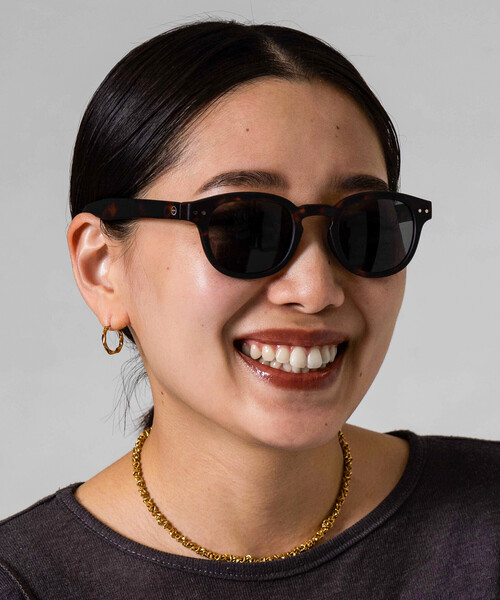 IZIPIZI（イジピジ）の「IZIPIZI/イジピジ #C / UVカット サングラス（サングラス・メンズ・ブラック/ブラウン・ONE SIZE）」の20枚目の写真