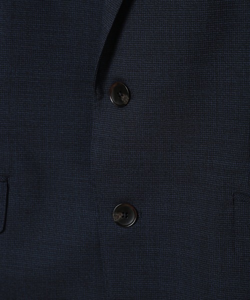 MEN'S BIGI（メンズビギ）の「ウールメランジ千鳥格子スーツ＜セットアップ＞（スーツセット・メンズ・ネイビー/ブラウン/グレー・03/02/01/04）」の20枚目の写真