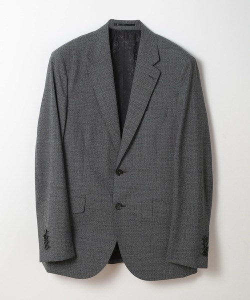 MEN'S BIGI（メンズビギ）の「ウールメランジ千鳥格子スーツ＜セットアップ＞（スーツセット・メンズ・ネイビー/ブラウン/グレー・03/02/01/04）」の10枚目の写真