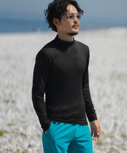 improves（インプローブス）の「長袖 ラッシュガード（ラッシュガード・メンズ・チャコール/ネイビー/ブラック/ライム/ホワイト・MEDIUM/X-LARGE/LARGE）」の10枚目の写真