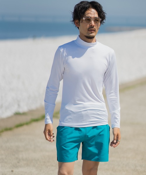 improves（インプローブス）の「長袖 ラッシュガード（ラッシュガード・メンズ・チャコール/ネイビー/ブラック/ライム/ホワイト・MEDIUM/X-LARGE/LARGE）」の7枚目の写真