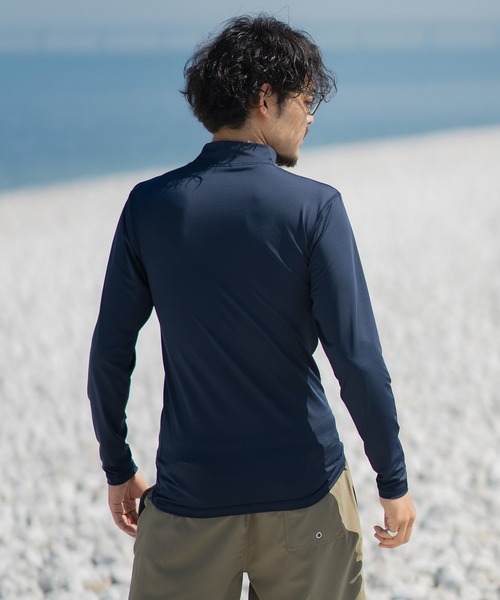 improves（インプローブス）の「長袖 ラッシュガード（ラッシュガード・メンズ・チャコール/ネイビー/ブラック/ライム/ホワイト・MEDIUM/X-LARGE/LARGE）」の20枚目の写真
