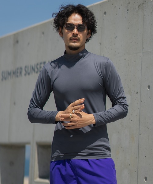 improves（インプローブス）の「長袖 ラッシュガード（ラッシュガード・メンズ・チャコール/ネイビー/ブラック/ライム/ホワイト・MEDIUM/X-LARGE/LARGE）」の13枚目の写真