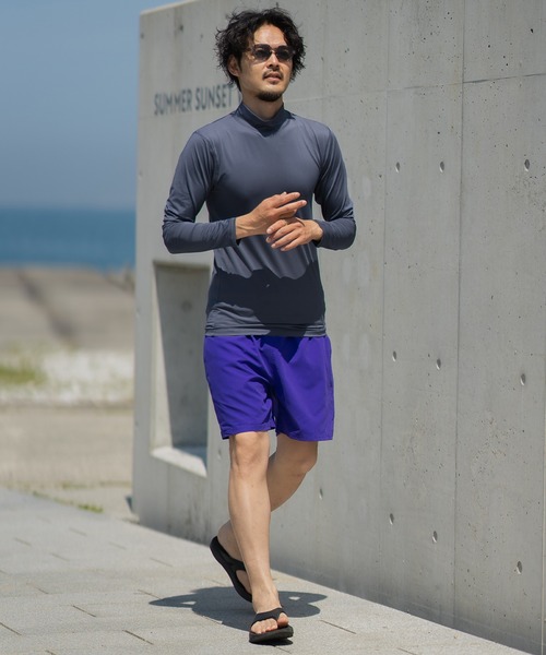 improves（インプローブス）の「長袖 ラッシュガード（ラッシュガード・メンズ・チャコール/ネイビー/ブラック/ライム/ホワイト・MEDIUM/X-LARGE/LARGE）」の15枚目の写真