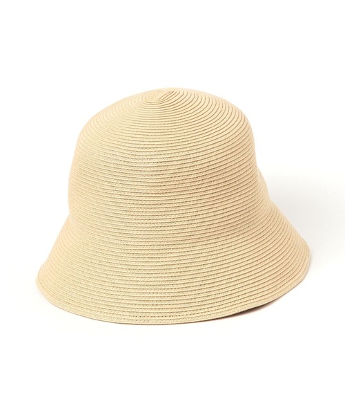 studio CLIP（スタディオクリップ）の「【サイズ調整可能】ペーパーブレードハット（ハット・レディース・ベージュ/ブラウン/ブラック・FREE）」の10枚目の写真